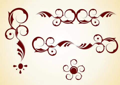 Design elements Stock Illustration