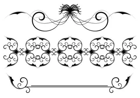 Design elements 스톡 일러스트