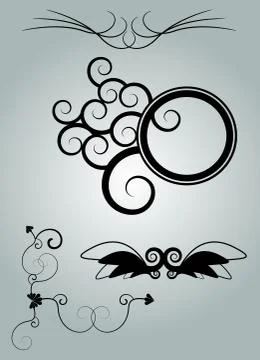 Design elements Stock Illustration