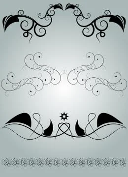 Design elements Stock Illustration