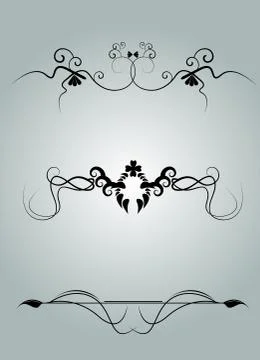 Design elements 스톡 일러스트