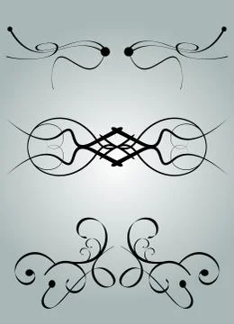 Design elements 스톡 일러스트
