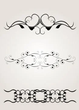 Design elements Stock Illustration