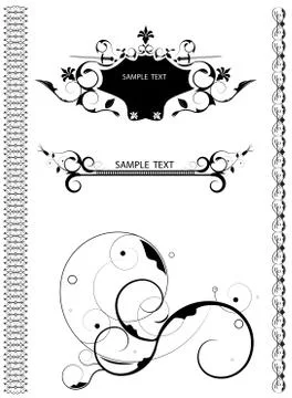 Design elements Stock Illustration