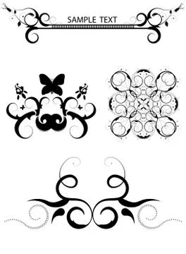 Design elements Stock Illustration