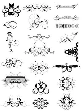 Design elements イラスト素材