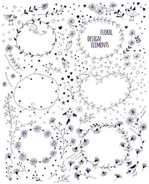 Design elements Stock Illustration