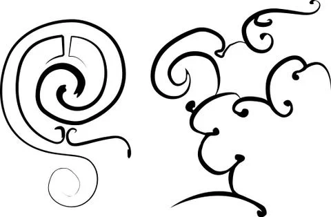 Design elements Illustrazione stock