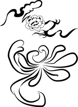 Design elements Illustrazione stock