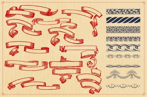 Design elements Stock Illustration