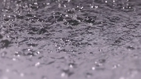 Design Elements - Impacting Liquids - 8 Stock Footage 69835893