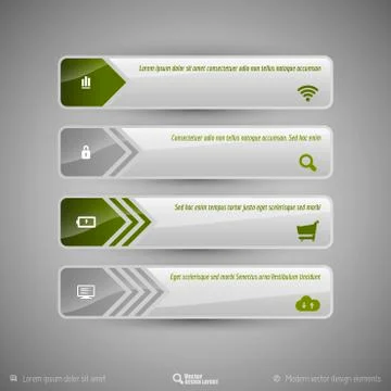 Design elements for infographics, layout, web pages... Modern symbols on the  스톡 일러스트