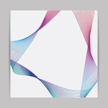 Design elements. Poligonal lines background. Vector Illustration Stock Illustration