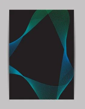 Design elements. Poligonal lines background. Vector Illustration EPS10 Illustrazione stock