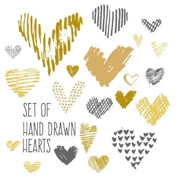 Design elements for Valentine day. Stock Illustration