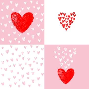 Design elements for Valentine's day. Illustrazione stock