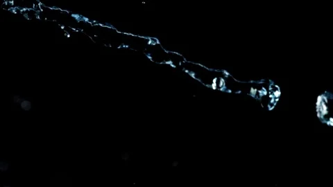 Design Elements - Water Jet Stream In Slow Motion - 4 Stock-Footage 69836036