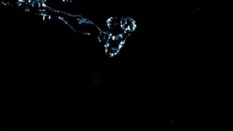 Design Elements - Water Jet Stream In Slow Motion - 3 Stock Footage 69836170