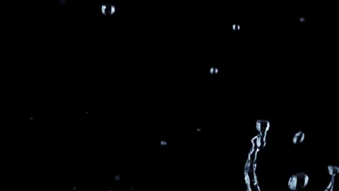 Design Elements - Water Splashes In Slow Motion - 31 Stock Footage 69835754