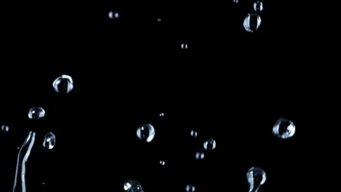 Design Elements - Water Splashes In Slow Motion - 33 Stock Footage 69835796