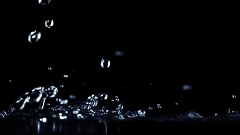 Design Elements - Water Splashes In Slow Motion - 29 Stock Footage 69835979