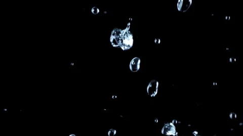 Design Elements - Water Splashes In Slow Motion - 20 Stockbeeldmateriaal 69836798