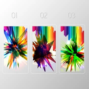 Design Elements for Web or Blog Templates. Illustrazione stock