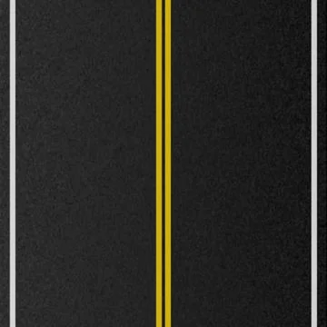 Design of empty urban road. Marking road, asphalt texture. Vector illustratio Stock Illustration