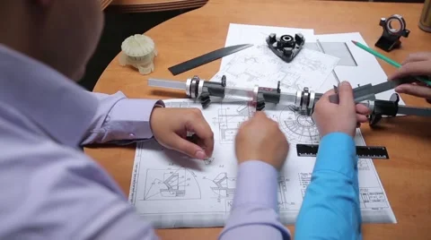 Design Engineers Stock Footage 57660203
