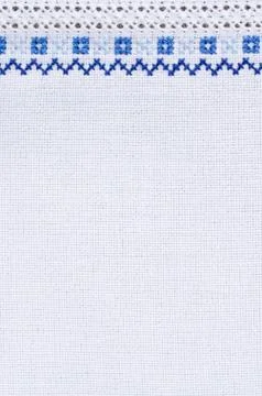 Design of ethnic pattern. Embroidery texture. Stock Photos