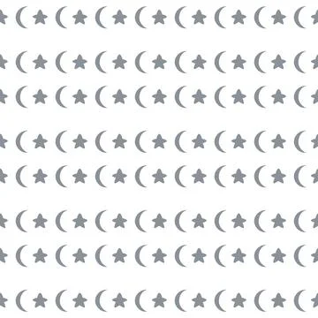 Design featuring watercolor celestial elements perfect for baby-themed textil Illustrazione stock