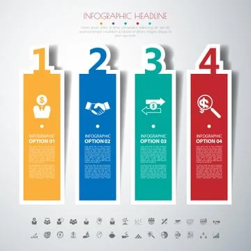 Design flat shadow template banners /graphic or website .Vector. 스톡 일러스트