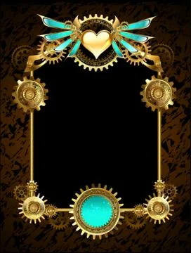 Design with gears Stock Illustration