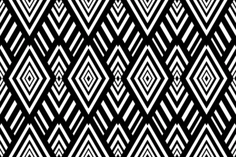 Design with geometric patterns, abstract for textile design, geometric backgr Stock Illustration