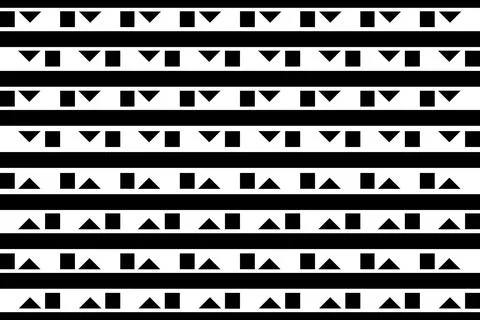 Design with geometric patterns, abstract for textile design, geometric backgr Stock Illustration