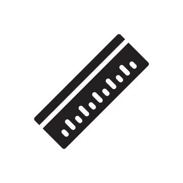 Design glyph flat icon Stock Illustration