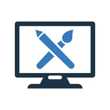 Design icon. Simple editable vector graphics. Stock Illustration