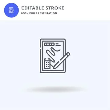 Design icon vector, filled flat sign, solid pictogram isolated on white, logo Stock Illustration