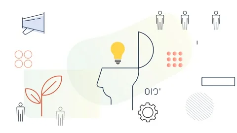 Design Innovation Development Process  and Marketing Strategy Stock Footage 277410949