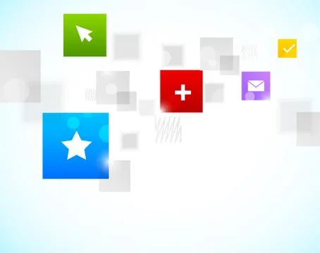 Design of  interface Stock Illustration