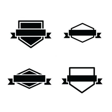 Design Label 4 Design Illustrazione stock