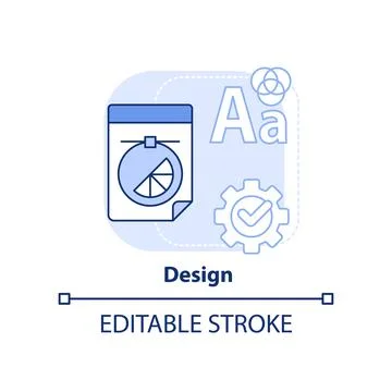 Design light blue concept icon イラスト素材