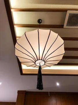 Design of the lights on the ceiling Stock Photos