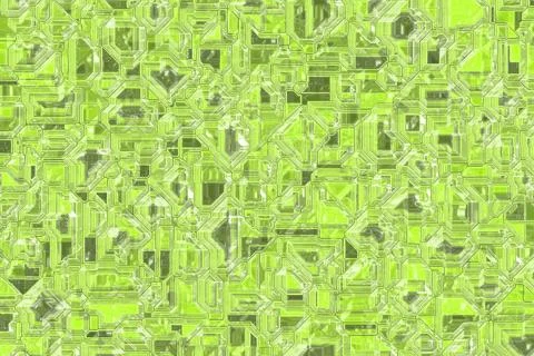Design lime digital crystals pattern digital graphics backdrop illustration Stock Illustration
