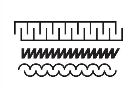 Design line stroke tribal unique abstract isolated unique Stock Illustration