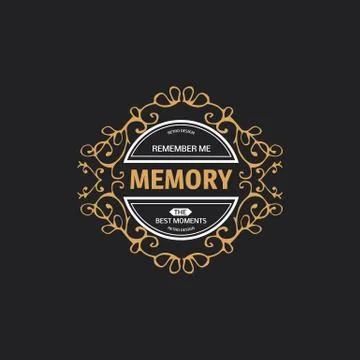 Design logo and monograms Stock Illustration