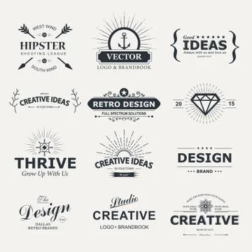 Design logos Stock Illustration