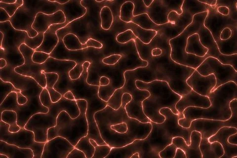 Design magic lights in the cracked fluid computer art texture or background Stock Illustration