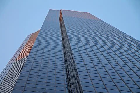 The design of the mash of a skyscraper Foto stock