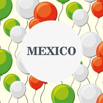 Design of mexico Ilustración de archivo